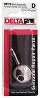 Delta RP70 Ball Assembly, Round Stem, Stainless Steel, For: Delta Faucets