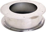 AmeriVent 3EWT Series Wall Thimble, 3-9/16 in ID x 3-1/16 L Dimensions, 0.018 ga, Galvanized Steel