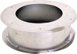 AmeriVent 3EWT Series Wall Thimble, 3-9/16 in ID x 3-1/16 L Dimensions, 0.018 ga, Galvanized Steel