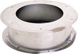 AmeriVent 4EWT Series Wall Thimble, 4-9/16 in ID x 3-1/16 L Dimensions, 0.018 ga, Galvanized Steel