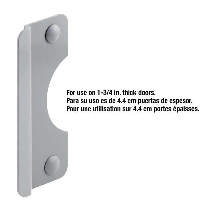 Defender Security U 9509 Latch Shield, 6 in L, 2-5/8 in W, Steel