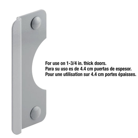 Defender Security U 9509 Latch Shield, 6 in L, 2-5/8 in W, Steel