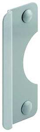 Defender Security U 9509 Latch Shield, 6 in L, 2-5/8 in W, Steel