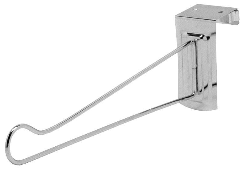 Decko 38500 Door Hanger, Over-the-Door, Steel, Silver, Chrome-Plated