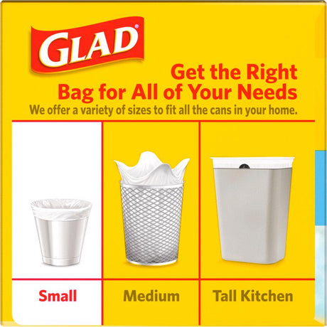 Glad Febreze 4 gal Fresh Trash Bags Quick Tie 26 pk
