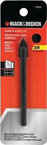 Black+Decker 16904 Drill Bit, 3/8 in Dia, 3-7/8 in OAL, 3/8 in Dia Shank