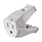 Leviton Commercial and Residential Thermoplastic Straight Blade Connector 5-15R 2 Pole 3 Wire
