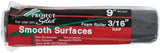 Linzer RC 227 Roller Cover, 3/16 in Thick Nap, 9 in L, Foam Cover, 12/PK