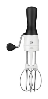 OXO Good Grips Black/White Plastic/Stainless Steel Egg Beater