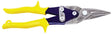 Wiss M3R Aviation Snip, 9-3/4 in OAL, 1-1/2 in L Cut, Straight Cut, Molybdenum Steel Blade, Non-Slip Handle