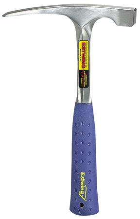 Estwing E3-20BLC Bricklayer/Mason's Hammer, 20 oz Head, Smooth Face Head, Steel Head, 11-1/4 in OAL