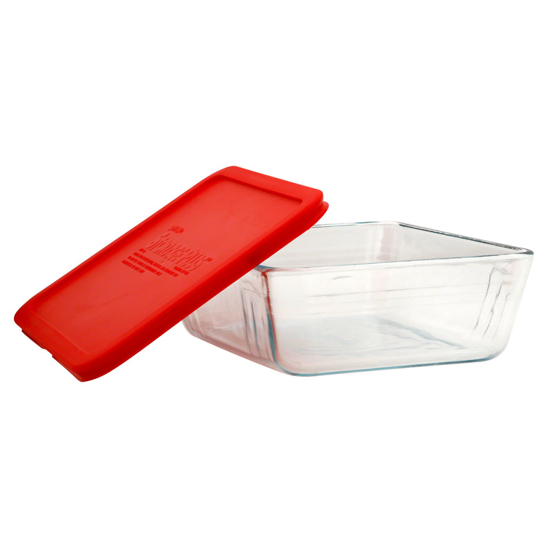Pyrex 11 cups Clear Food Storage Container 1 pk, Pack of 2