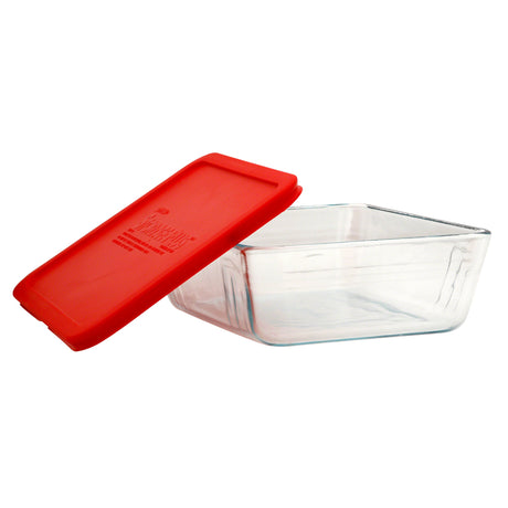 Pyrex 11 cups Clear Food Storage Container 1 pk, Pack of 2