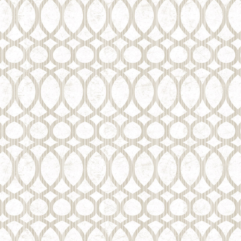 Con-Tact Grip Prints 4 ft. L X 18 in. W Moderna Khaki Non-Adhesive Shelf Liner, Pack of 6