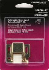 Prime-Line U 9047 Roller Catch, Steel, Brass