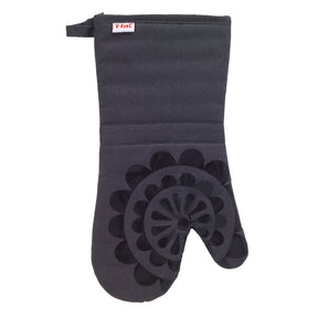 T-Fal Charcoal Medallion Cotton Oven Mitt, Pack of 6