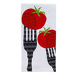 T-Fal Multicolored Cotton Fork/Tomato Kitchen Towel 1 pk, Pack of 6