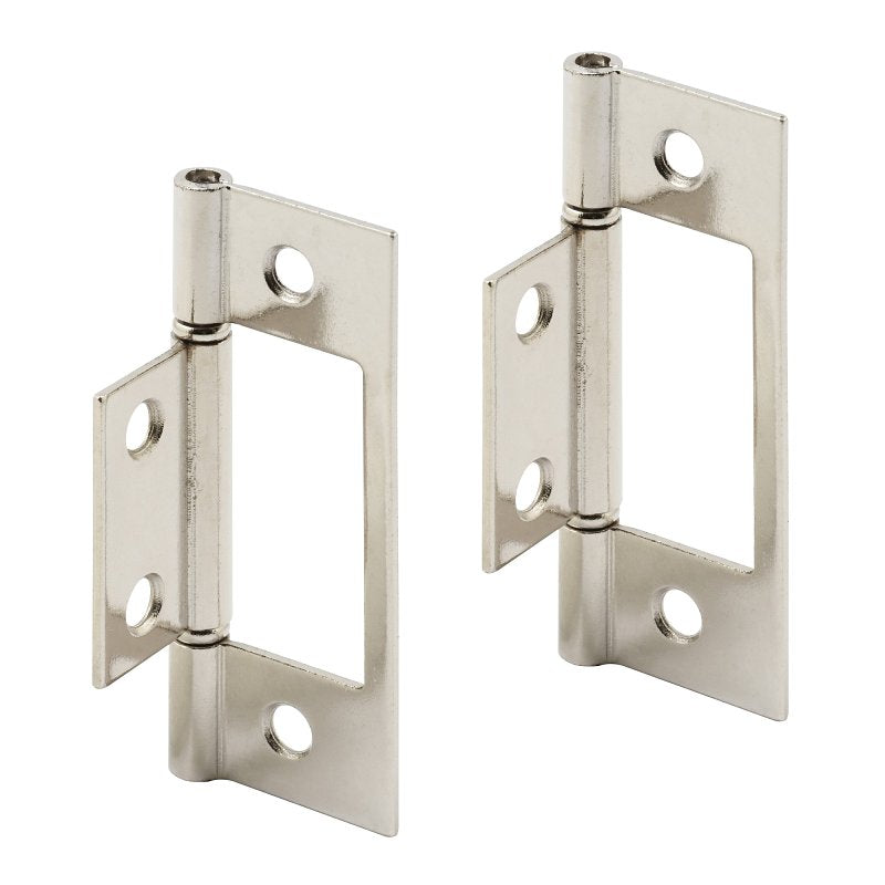 Prime-Line N 7273 Door Hinge, Steel, Satin Nickel, Pack of 6