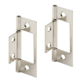 Prime-Line N 7273 Door Hinge, Steel, Satin Nickel, Pack of 6