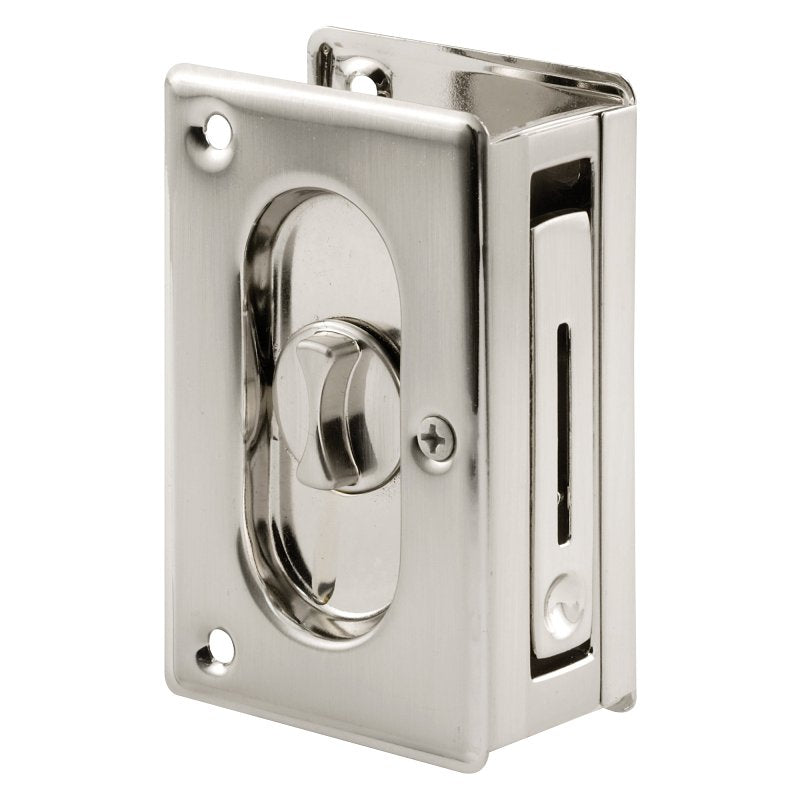 Prime-Line N 7367 Privacy, Brass, Satin Nickel