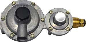 Mr. Heater F273863 Propane Regulator, 2-Stage, Brass