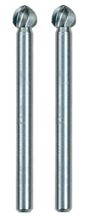 Dremel 192 Cutter, 3/16 in Dia, 1-1/2 in L, 1/8 in Dia Shank, HSS