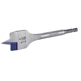 Irwin SPEEDBOR 88818 Spade Drill Bit, 1-1/8 in Dia, 6 in OAL, Standard Length, Flat Flute, 1/4 in Dia Shank, Hex Shank
