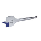 Irwin SPEEDBOR 88820 Spade Drill Bit, 1-1/4 in Dia, 6 in OAL, Standard Length, Flat Flute, 1/4 in Dia Shank, Hex Shank
