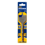 Irwin SPEEDBOR 88824 Spade Drill Bit, 1-1/2 in Dia, 6 in OAL, Standard Length, Flat Flute, 1/4 in Dia Shank, Hex Shank