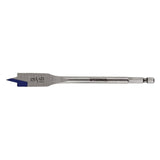 Irwin SPEEDBOR 88809 Spade Drill Bit, 9/16 in Dia, 6 in OAL, Standard Length, Flat Flute, 1/4 in Dia Shank, Hex Shank