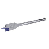 Irwin SPEEDBOR 88811 Spade Drill Bit, 11/16 in Dia, 6 in OAL, Standard Length, Flat Flute, 1/4 in Dia Shank, Hex Shank