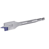 Irwin SPEEDBOR 88813 Spade Drill Bit, 13/16 in Dia, 6 in OAL, Standard Length, Flat Flute, 1/4 in Dia Shank, Hex Shank
