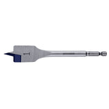 Irwin SPEEDBOR 88816 Spade Drill Bit, 1 in Dia, 6 in OAL, Standard Length, Flat Flute, 1/4 in Dia Shank, Hex Shank