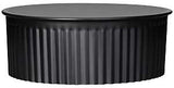 Imperial BM0153 Round End Cap, 8 in Connection, Black