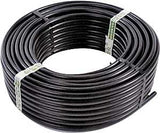 Raindrip 052010P Drip Watering Hose, 0.62 in ID, 100 ft L, Polyethylene, Black