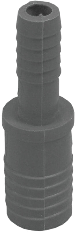 Boshart UPPRC-1005 Reducing Pipe Coupling, 1 x 1/2 in, Insert, Polypropylene, Gray