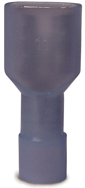 Gardner Bender 10-153F Female Disconnect Terminal, 600 V, 16 to 14 AWG Wire, 1/4 in Stud, Vinyl Insulation, Blue