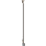 Plumb Pak EZ Series PP23857 Toilet Supply Tube, 1/2 in Inlet, Flare Inlet, 7/8 in Outlet, Ballcock Outlet, 20 in L