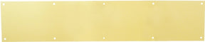 Schlage C8400B3-6X30 Kick Plate, 30 in L, 6 in W, Solid Brass