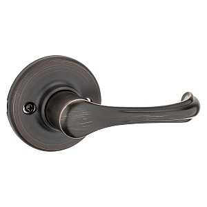 Kwikset 488DNL 11P Half Inactive Dummy Lever, Venetian Bronze, Zinc, Residential, Reversible Hand, 3 Grade