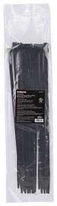 ProSource CV380W-253L Cable Tie, 96 mm Max Bundle Dia, Self-Lock Locking, Nylon, Black