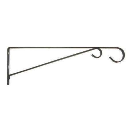 Panacea Black Steel 15 in. H Straight w/Loop Plant Hook 1 pk
