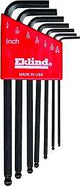 Eklind 13207 Hex Key Set, Includes: 5/64 to 1/4 in Keys, 7-Piece