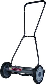 Great States 815-18 Reel Lawn Mower, 18 in W Cutting, 5 -Blade, Smooth Blade, Foam Grip Handle