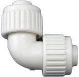 Flair-It PEXLOCK 16806 Tube Elbow, 3/4 in, Compression, 90 deg Angle, PVC