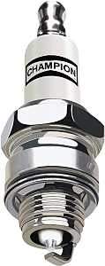Champion CJ8 Spark Plug, For: 2-Cycle and 4-Cycle Engines, 0.027 to 0.033 in Fill Gap, 0.551 in Thread, 0.748 in Hex