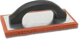 Marshalltown RRF94C Masonry Float, 9 in L Blade, 4 in W Blade, 1/2 in Thick Blade, Coarse Rubber Blade, Plastic Handle
