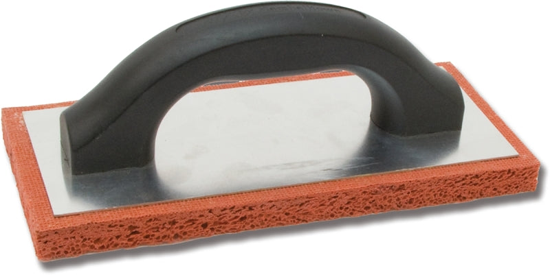 Marshalltown RRF94C Masonry Float, 9 in L Blade, 4 in W Blade, 1/2 in Thick Blade, Coarse Rubber Blade, Plastic Handle