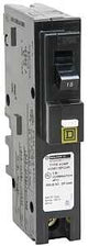 Square D HOM115PCAFIC Circuit Breaker, CAFCI, Mini, 15 A, Plug, 1-Pole, 120 V