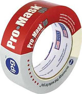 IPG 5102-1.5 Masking Tape, 60 yd L, 1-1/2 in W, 5 mil Thick, Crepe Paper/Synthetic Rubber Backing, Beige